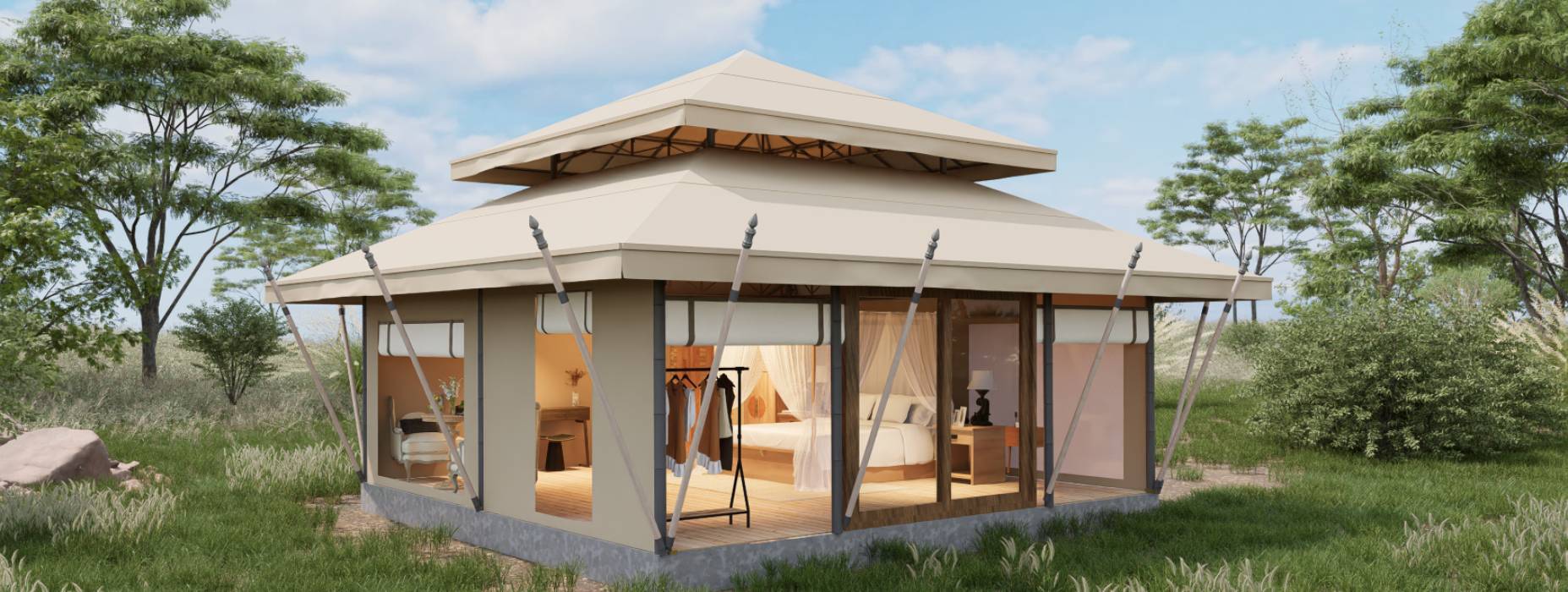 深州市户外野奢帐篷